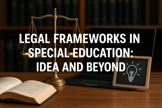 Legal Frameworks in Special Education: IDEA and Beyond